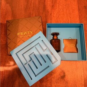 Fenty Beauty Brown and Gold Eau de Parfum Box by Rihanna
